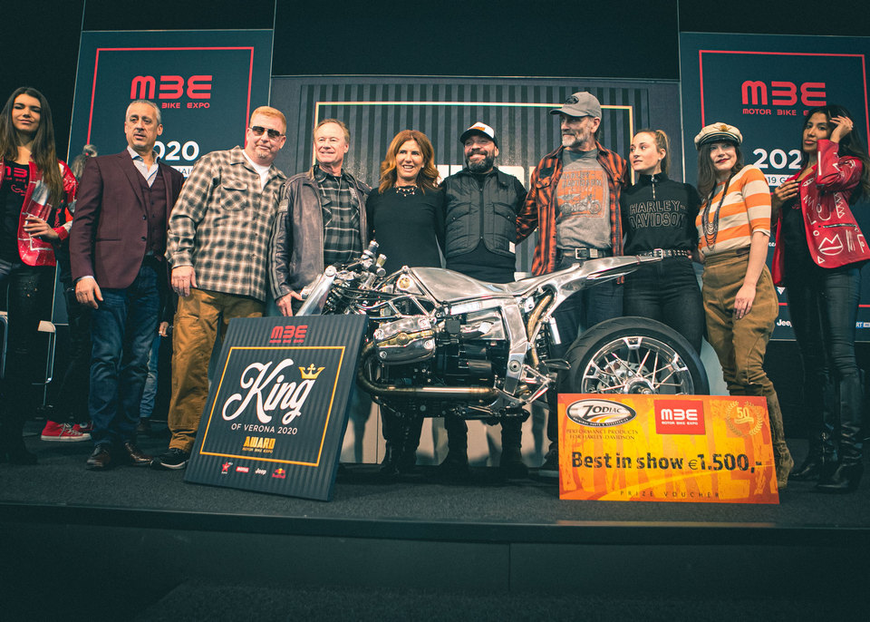 Motor Bike Expo 2020 bike show MBE Award Radikal Chopper BMW R 1100 S Ad Maiora