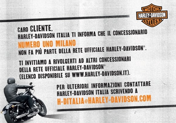 Lowride News Numero Uno Milano Non Fa Piu Parte Della Rete Vendita Harley Davidson